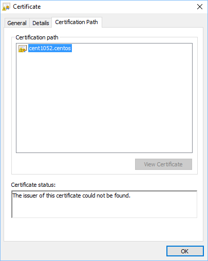 invalid certificate 3
